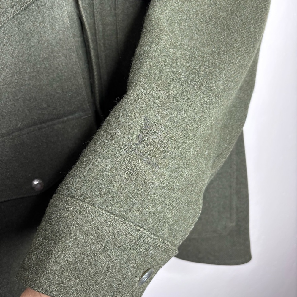 Vintage 60s-70s Filson Wool Mackinaw Cruiser Jacket Green Size Large - Picture 15 of 16